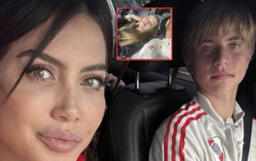 Valentino, el hijo de Wanda Nara y Maxi López, está de novio con una mujer del fútbol: "Se enamoró de la nieta del..."