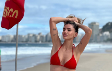 La filosa respuesta de la China Suárez cuando le señalaron las estrías en sus fotos de Brasil