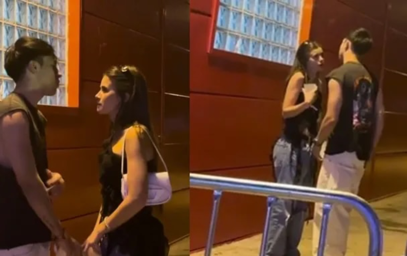 Se filtró el primer video de Rusherking y su nueva novia juntos a la salida de un boliche