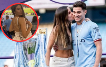 Cómo celebró la profesora Julián Álvarez la consagración del Manchester City en la Champions