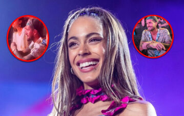 Rodrigo de Paul lloró en un recital de Tini y se volvió viral bailando al ritmo de sus canciones