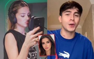 La reacción la China Suárez al descubrir que la nueva novia de Rusherking parece su "doble": “Y en un…”