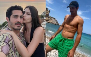 El romántico álbum del Chino Darín y Úrsula Corberó de vacaciones en las playas de España