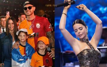Quién es la bella cantante turca que festejó con Mauro Icardi el título del Galatasaray en Turquía: "Campeones"