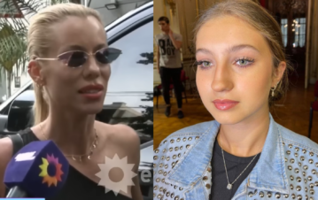 El amuleto de Nicole Neumann en medio de su pelea con su hija Indiana Cubero