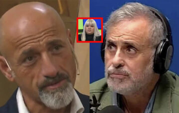 Qué se gritaron Jorge Rial y Gustavo Sofovich después de que Morena fue a Polémica en el bar