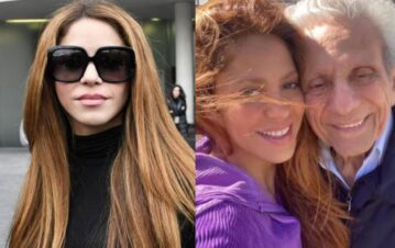 El mensaje de Shakira luego de la riesgosa operación de urgencia a su papá de 91 años