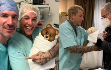 Alex Caniggia contó por qué no quiere mostrar la cara de Venezia, su pequeña hija