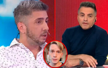 Ángel de Brito publicó una foto de Lucas Benvenuto a los 16 años, cuando conoció a Jey Mammón