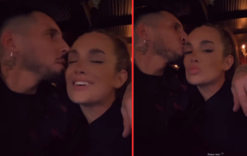 Camila Homs subió el video más romántico junto su nuevo novio futbolista