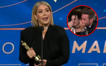 El polémico gesto que tuvo Benjamín Vicuña cuando Wanda Nara ganó el Martín Fierro