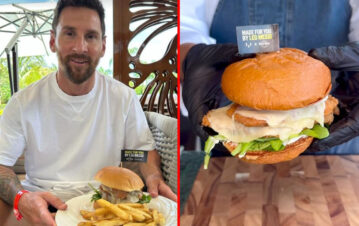 La hamburguesa que vuelve locos a Lionel Messi y sus hijos en Miami
