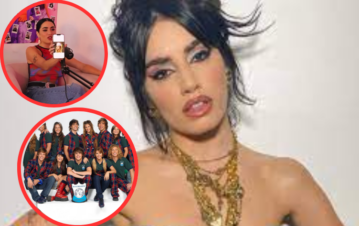 Lali Espósito reveló cómo se llama el grupo de Whatsapp que tiene con los Casi Ángeles