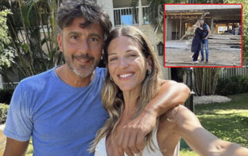 Federico Hoppe y Maca Rinaldi mostraron la señorial mansión que están construyendo para vivir juntos