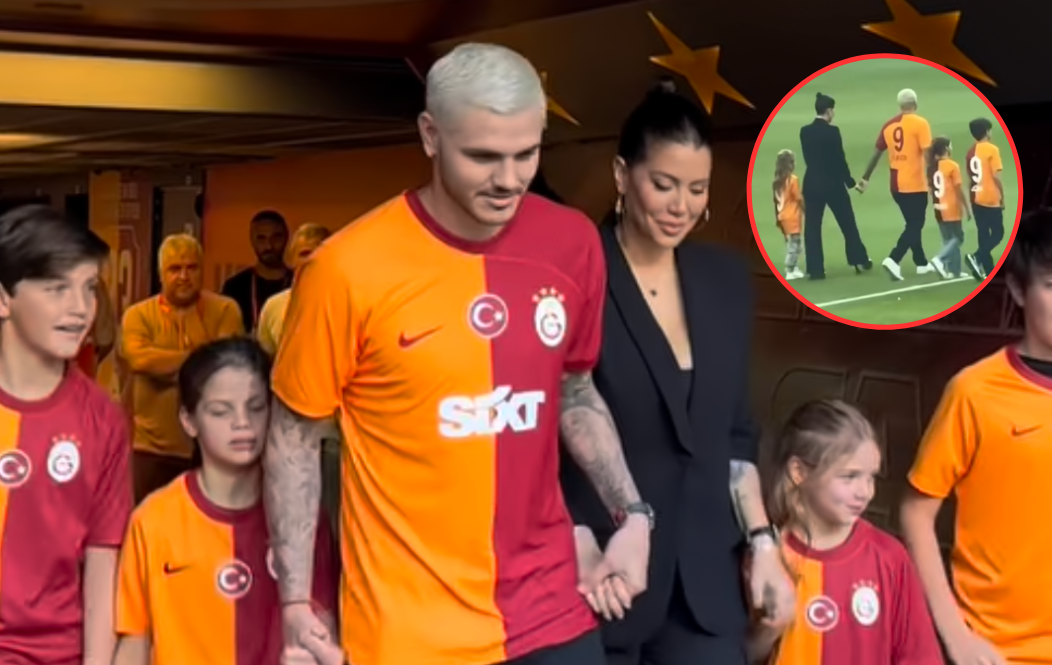 Qué le suplicaron las mujeres turcas a Wanda Nara en el estadio del Galatasaray