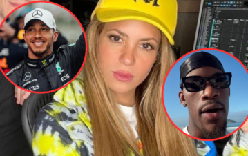 Quién es el deportista tercero en discordia entre Shakira y Lewis Hamilton