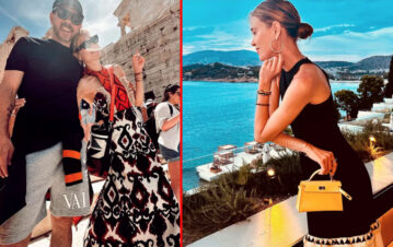 El álbum de fotos de las románticas vacaciones del Cholo Simeone y su esposa en Grecia