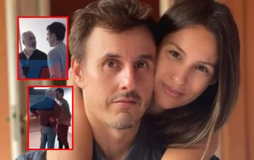 El escandaloso video del marido de Pampita a los gritos e insultos con un precandidato de la izquierda