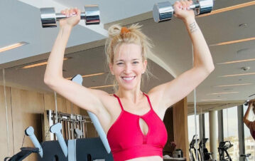 “Gracias, capitán”: cómo son las ojotas fashion que Luisana Lopilato usa para después de entrenar
