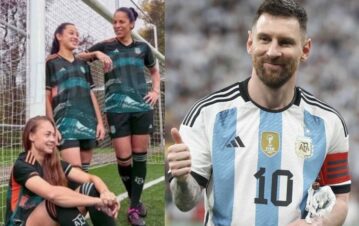¡Muchachas! El gesto más especial de Lionel Messi con la Selección femenina de cara al Mundial