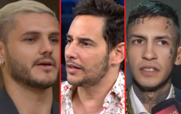 Rodrigo Lussich insultó de pies a cabeza a Mauro Icardi por contestarle la chicana a L-Gante