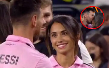El apasionado video viral de Lionel Messi y Antonela tras salir campeón con el Inter Miami