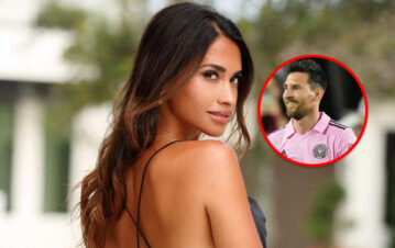 El jugado look de Antonela Roccuzzo que subió la temperatura de sus seguidores y los de Messi