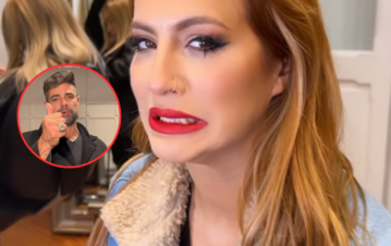 Flor Vigna contó el extraño método para que Luciano Castro vaya al Bailando