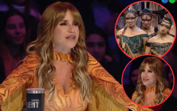 La devolución de Flor Peña que hizo llorar a una bailarina en Got Talent