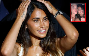 Las fotos de la furiosa noche de Antonela Roccuzzo y sus amigas en Miami