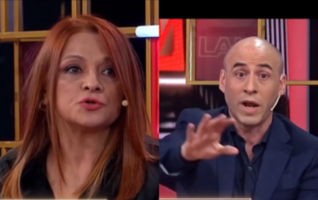 La pelea a los gritos entre Marcela Feudale y Esteban Trebucq en LAM: “Sos un maleducado”