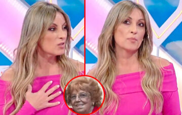 Marcela Tauro despidió a su mamá en vivo tras su vuelta a Intrusos: "Ella murió como…"