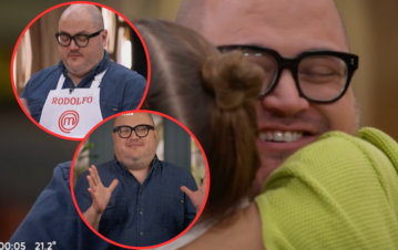 Qué hizo Rodolfo al convertirse en el primer finalista de MasterChef