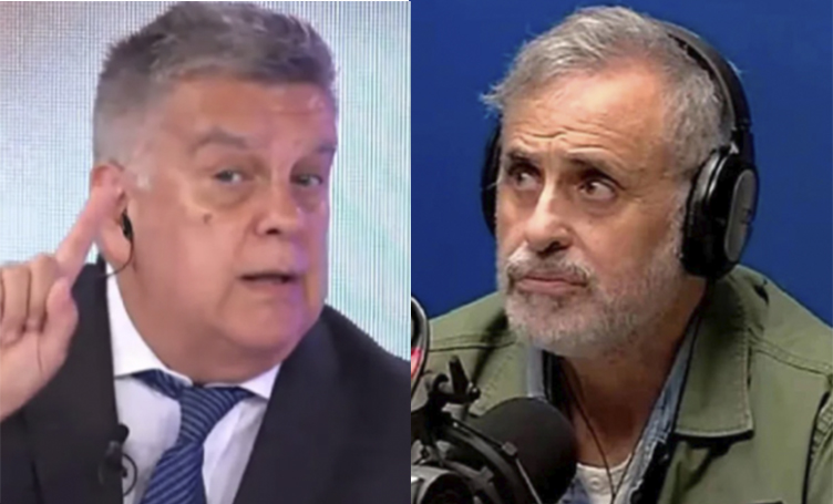 Se filtró una imagen de la audiencia entre Jorge Rial y Luis Ventura y estalló la polémica: "Estos dos están de joda"