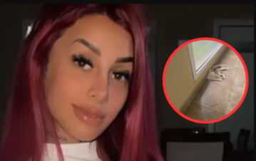 Tamara Báez mostró con un video cómo se le inundó su casa por la tormenta