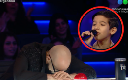 Abel Pintos se emocionó tras el impresionante canto de un participante de 11 años en Got Talent