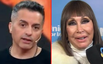 La letal frase que utilizó Moria Casán tras su pelea con Ángel de Brito