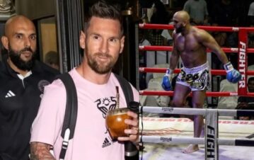 Quién es el guardaespaldas de Lionel Messi, un ex combatiente experto en artes marciales
