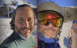 Las divertidas vacaciones de Diego Torres con su hija, en la nieve