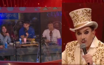 Aníbal Pachano debutó como jurado en el Bailando y se cruzó fuerte con los streamers