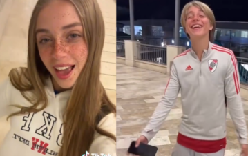 El súper piropo de la novia de Valentino López al hijo de Wanda Nara