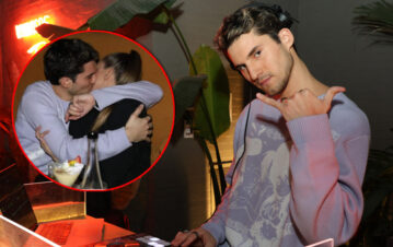 Las fotos de Fran Tinelli a los besos con su nueva novia en un show como DJ