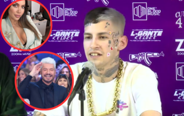 L-Gante marcó las diferencias entre Wanda Nara y Marcelo Tinelli mientras estuvo preso