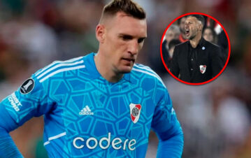 Por qué lo van a echar a Franco Armani de River: Demichelis ya eligió su reemplazante