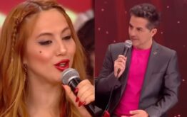 Flor Vigna se cruzó con De Brito en el Bailando.