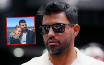 Aseguran que el Kun Agüero maltrató a una mujer en Uruguay frente a Sofía Calzetti: el video