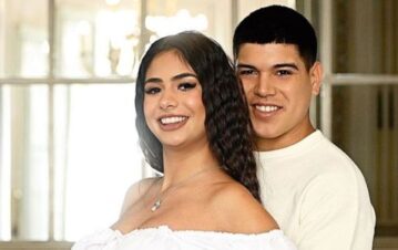 ¡Qué panza! Las primeras fotos familiares y súper embarazados de Daniela Celis y Thiago Medina