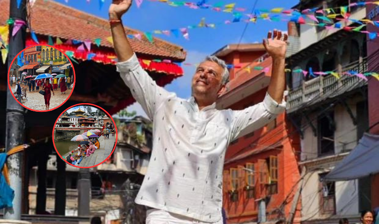 El álbum de fotos de las vacaciones mágicas de Mario Massaccesi en Nepal