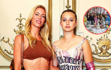 El polémico vestido que Nicole Neumann uso en la fiesta de 15 de su hija Indiana: "Estaba muy..."