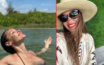A dónde se fue Pampita de vacaciones tras abandonar otra vez el Bailando: las fotos del destino paradisíaco